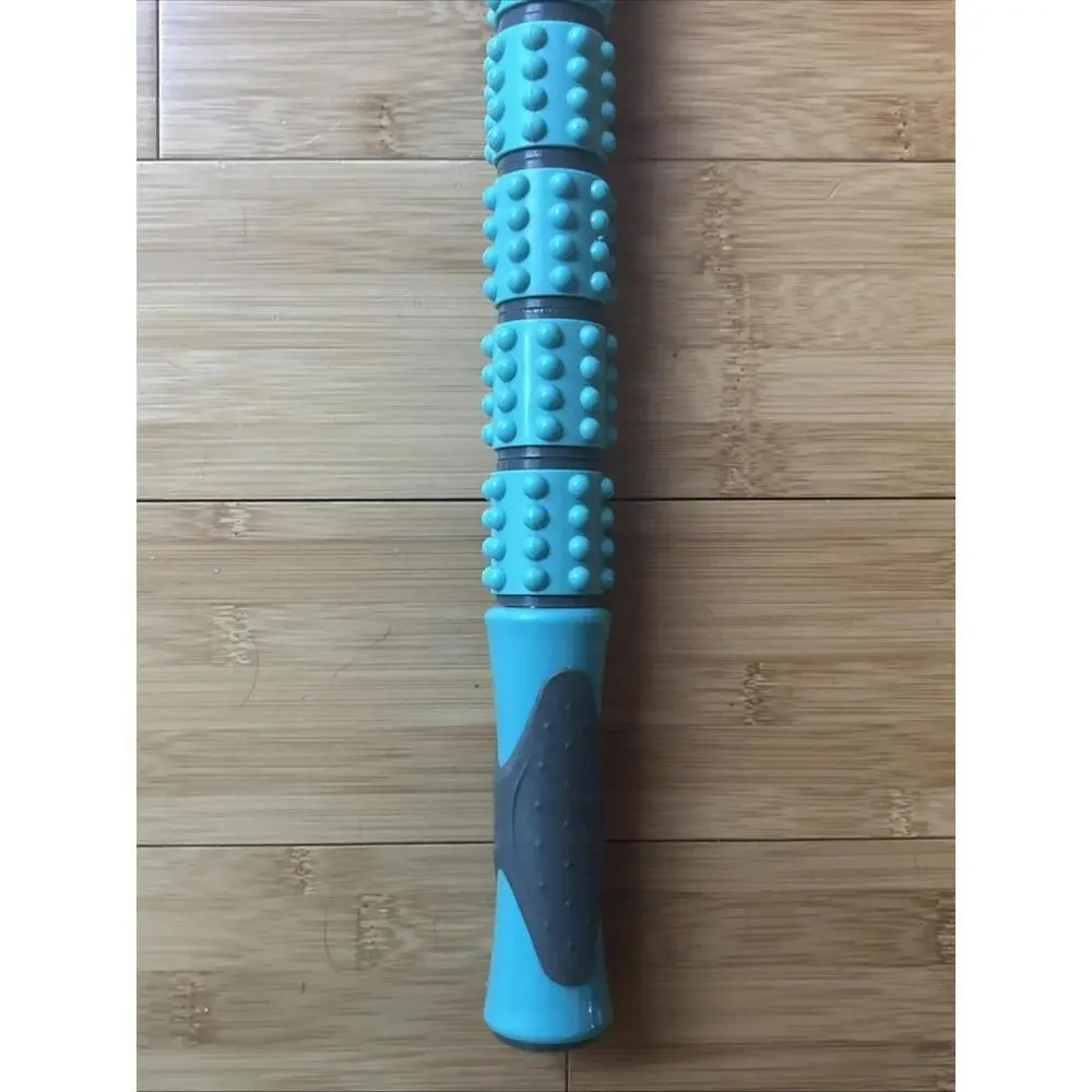 Massage Roller Bar Sports Body Muscle Relax Trigger Fitness Roller Color Teal